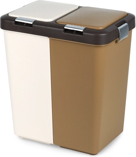 Plastaffaldssorteringsspand 2×20 l