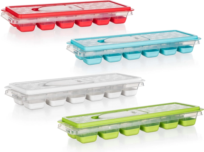 Isterningebakke med låg og påfyldningshul CULINARIA