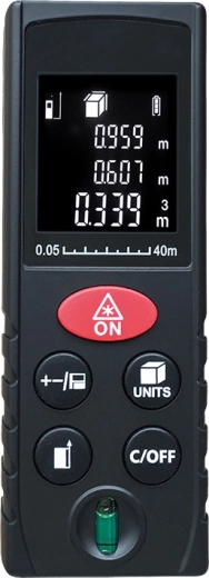 Solight-lasermåler 0,05–40 m