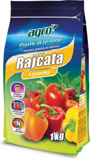 Organisk-mineralsk gødning til tomater og peberfrugter 1 kg