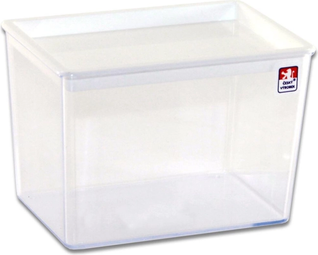 Beholder til tørvarer 0,6 l – høj rektangulær, farvemiks