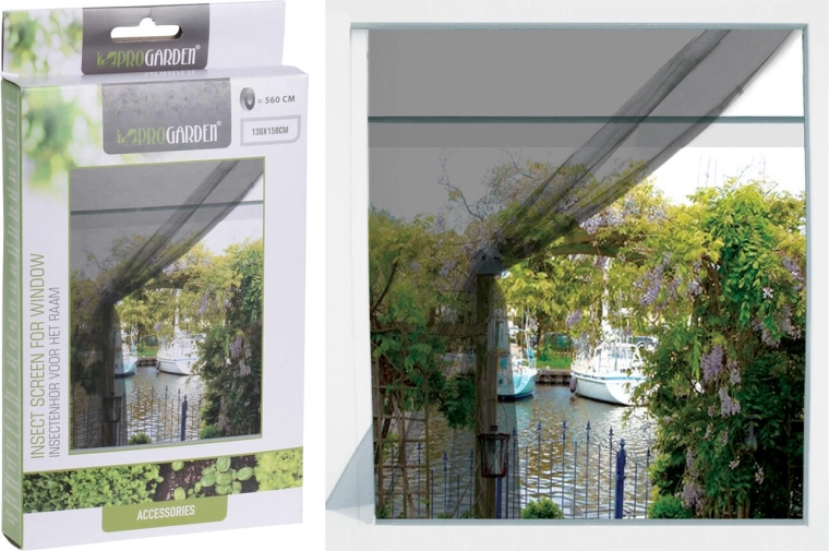 Magnetisk insektnet til vindue 150 × 130 cm