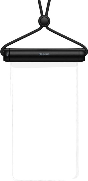 Baseus vandtæt smartphone-etui med skyde-lukning (sort)