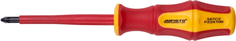 Elektriker krydskærvsskruetrækker PZ2 6×100 mm VDE