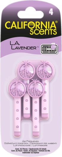 Bilduft til ventilationsrist L.A. Lavender – CALIFORNIA SCENTS