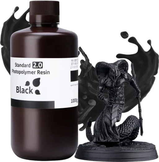 ELEGOO Standard 2.0-fotopolymerharpiks, sort