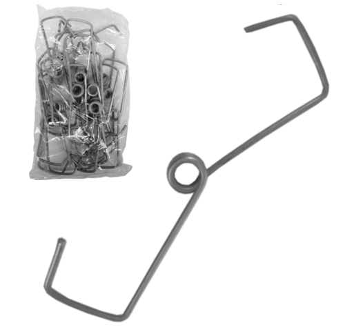 Klemmer til WECK-konservesglas, metal, 13,5 cm, 20 stk.