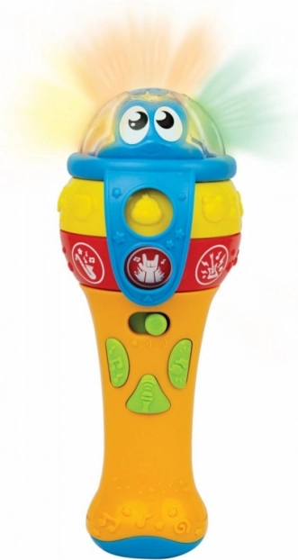 Interaktiv Børn Mikrofon med Lys- og Lydeffekter