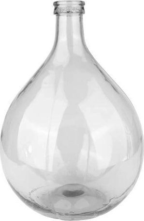 Damejeanne 10 l i glas med hals 4 cm