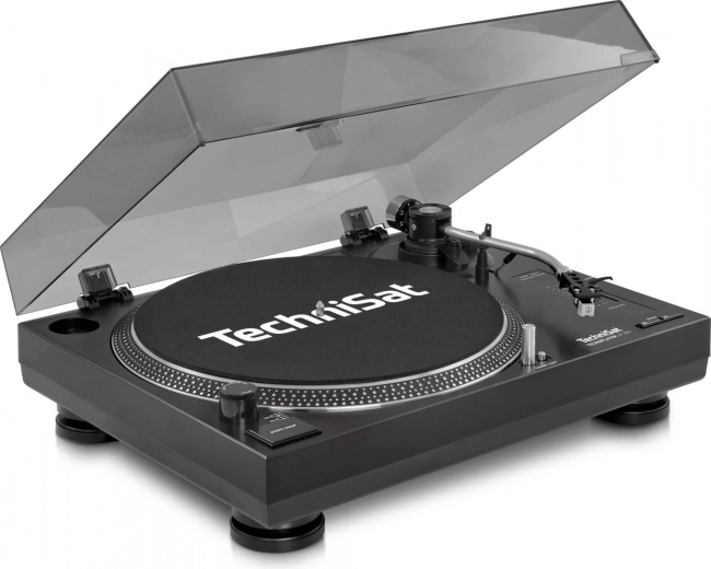 Pladespiller Techniplayer LP 300 med direkte drev og USB‑digitalisering