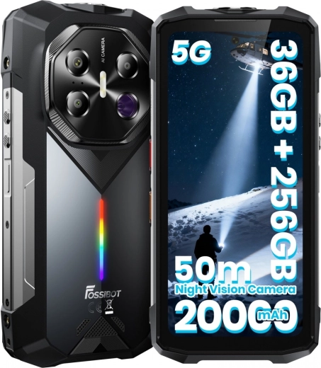 Smartphone Fossibot F113 grå