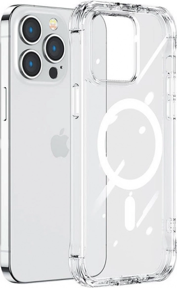 Joyroom gennemsigtigt magnetisk etui til iPhone 14 Pro