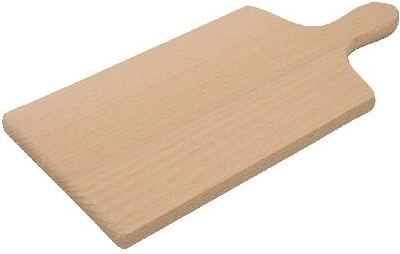 Skærebræt til grøntsager af bøgetræ 28 × 12 cm