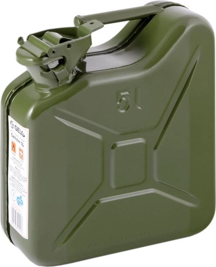Metalbrændstofdunk 5 l