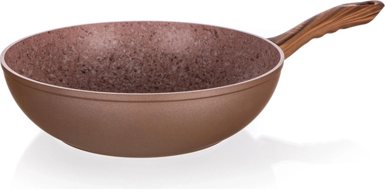Wokpande 28 cm med nonstick-belægning Smart Stone Brick