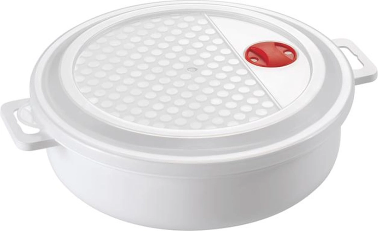 Plastboks til mikroovn med låg 2 l