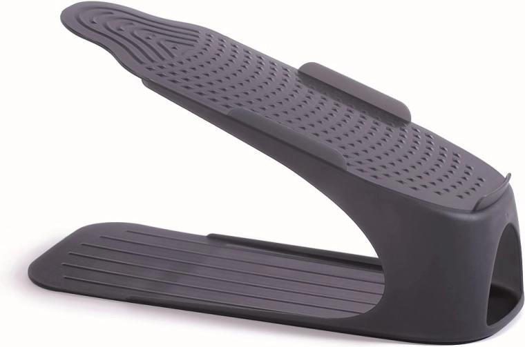 Skotøjsorganizer Prosperplast Spacyshoe, antracit, sæt med 4 stk.