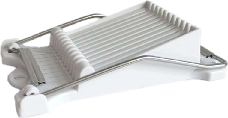 Svampe-slicer i rustfrit stål og plast 21,9 × 12,7 × 5 cm