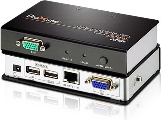 USB VGA KVM-forlænger via Cat 5 - 1 stk.