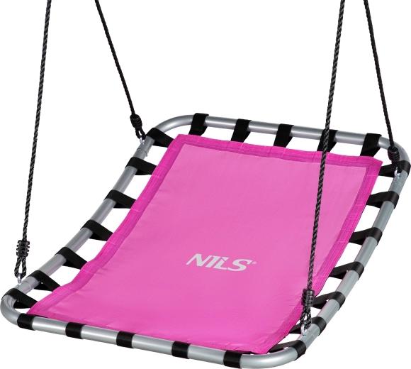 Rektangulær gynge storkerede NILS Camp pink