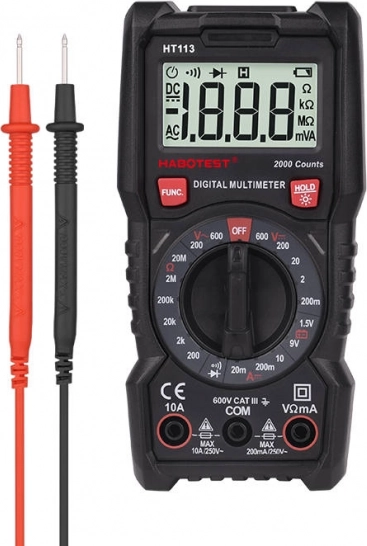 Habotest HT113 Digitalt universelt multimeter