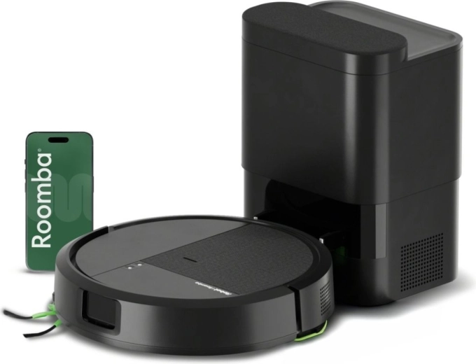 Robotstøvsuger iRobot Roomba 115 Combo med AutoEmpty-station, sort