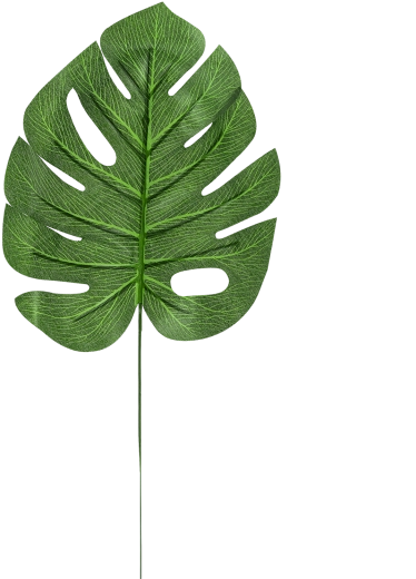Kunstigt monstera-blad 35 cm