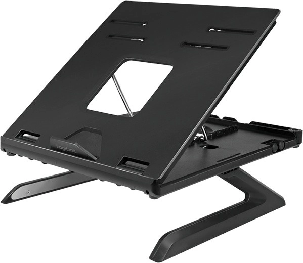 Sammenfoldeligt LogiLink-notebookstativ med smartphoneholder