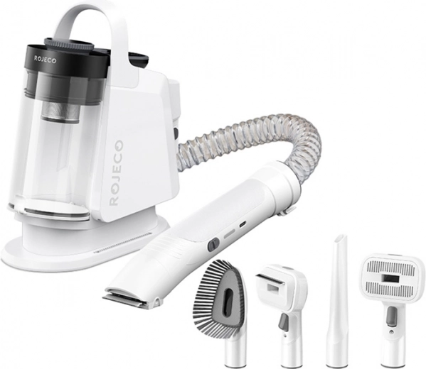 Multifunktionel klippemaskine til dyr 4 i 1 Rojeco hvid