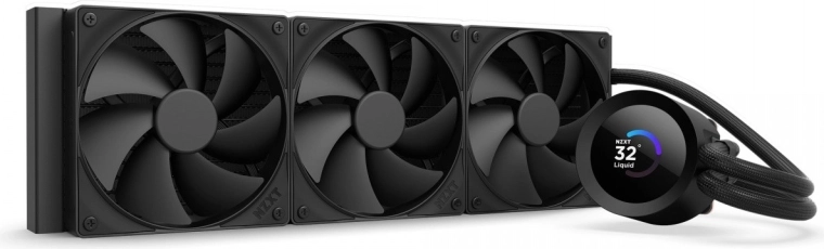 NZXT Kraken Plus 360 LCD vandkøling sort