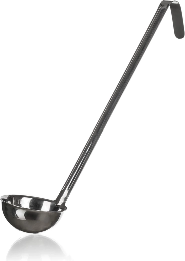 Øse i rustfrit stål AKCENT 110 ml, diameter 8 cm