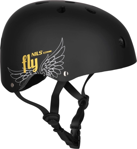 Helm NILS Extreme FLY mat sort – L (58-61 cm)