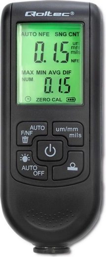 Digital laktykkelsesmåler med LCD-display 0–2000 µm