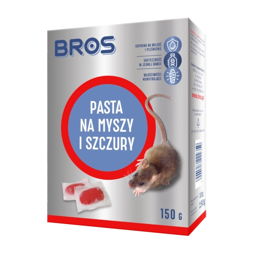 Bros pasta mod mus og rotter 150 g