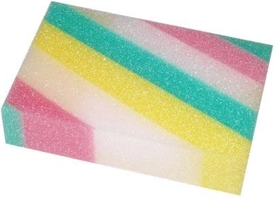 Badesvamp Regnbue 14 × 9 × 3,5 cm