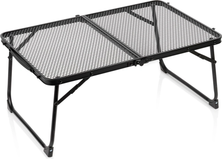 Vilde sammenklappeligt campingbord sort 60 × 40 × 25 cm