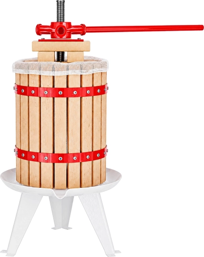 Manuel skruepresse til frugt og grøntsager 6 l, 58 cm