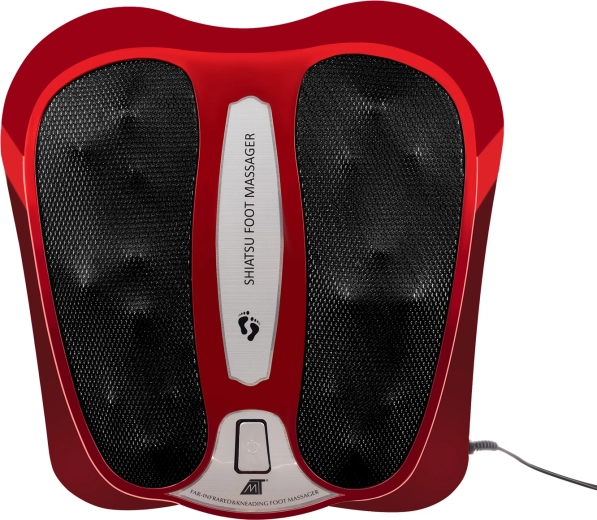 Shiatsu-fodmassager med opvarmning 2-i-1 - 1 stk.