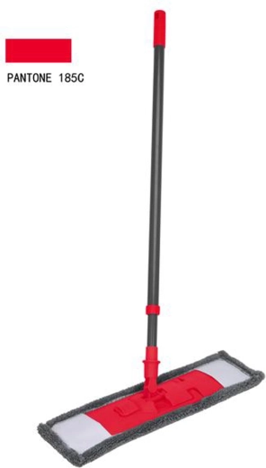 Gulvmoppe med teleskopskaft TORO, grå