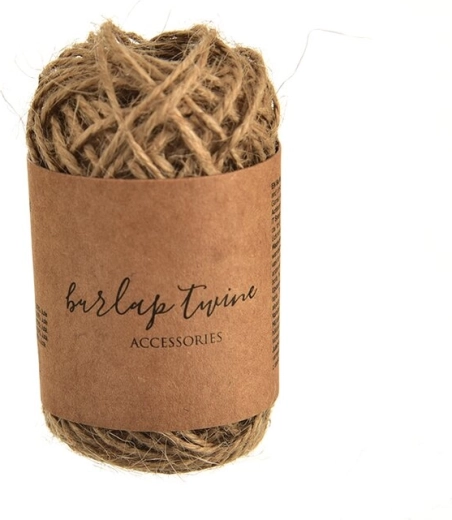 Jutesnor af naturlig jute 10 m