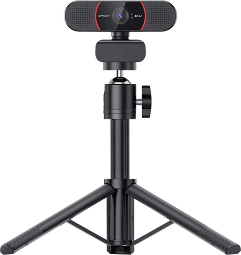 EMEET SmartCam 4K webkamera med stativ