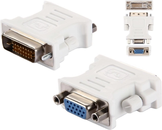 Ak205 dvi han vga hun adapter