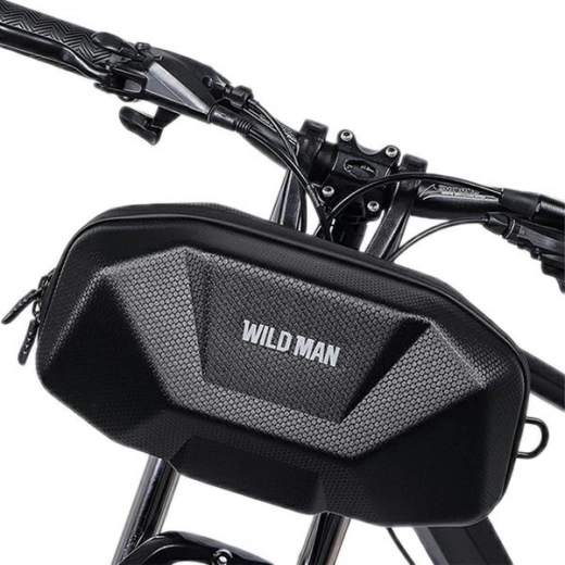 Wildman X9 cykeltaske til stel 3,5 l sort
