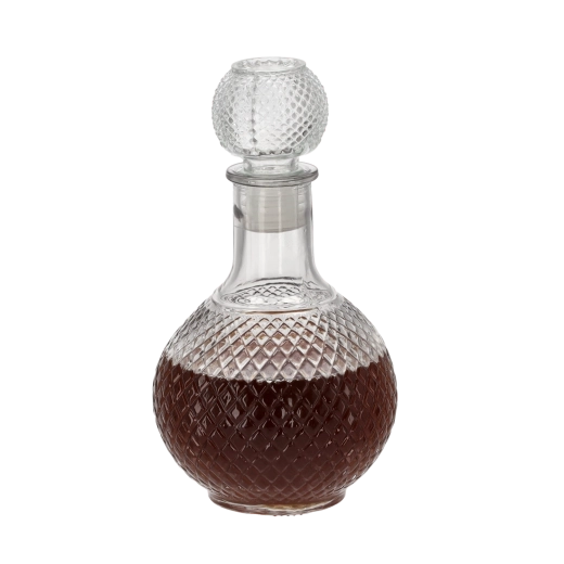 Glaskaraffel 490 ml med glaslåg