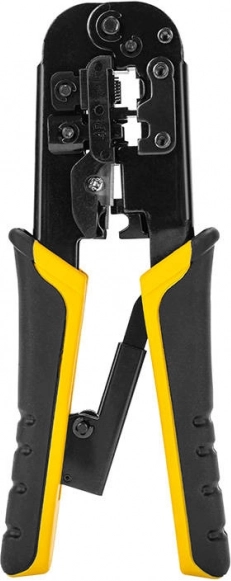 Deli Tools crimpetang til netværksstik RJ45/RJ14/RJ12/RJ9 (4/6/8P)