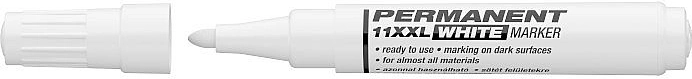 Permanent hvid marker ICO 11 XXL