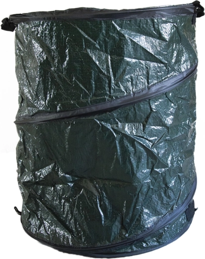 Sammenklappelig haveaffaldskurv i PE med håndtag