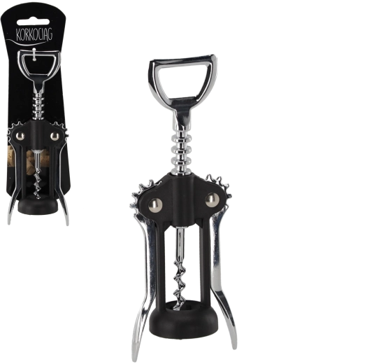 Rustfri totrins vinoptrækker