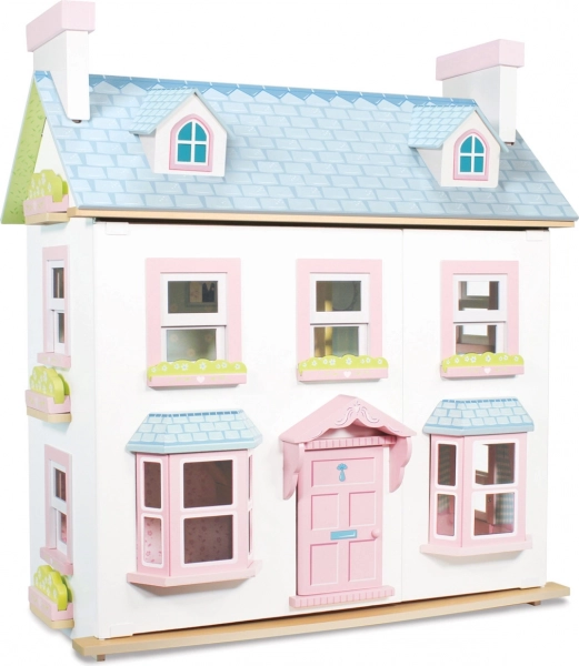 Le Toy Van Mayberry Manor dukkehus – luksuriøst håndmalet dukkehus i træ i tre etager