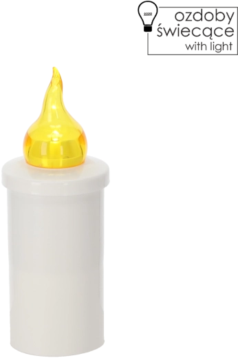 Elektrisk LED-lys – batteritid 118 dage, 15 cm